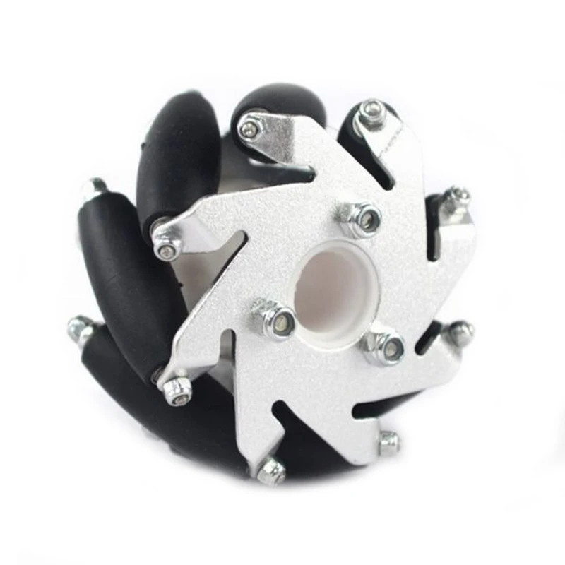 60mm Mecanum Wheel for Arduino Robot Project LE GO NXT and Servo Motor with Plastic Universal Hubs Left Mecanum Wheels