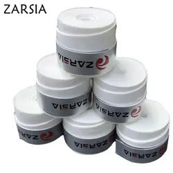 (20pcs/lot)ZARSIA Soft Viscous Tennis Overgrips Thin Smooth Badminton Grips,Tennis Racket Grip(White)