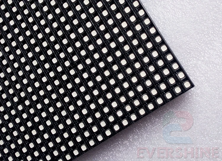 Panel LED de densidad de 27777 píxeles, pantalla Modue P6, resolución de alto brillo, matriz a todo Color, 192mm x 192mm