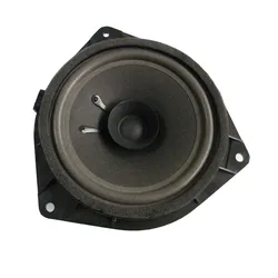 1pc 6.5 Inch 4Ohm Dual Cone Car Speaker Foam Edge Auto Loudspeakers For Hyundai Toyota Universal Plastic Stand Gasket