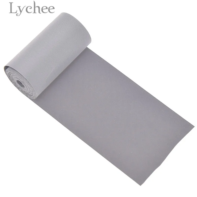 Lychee Life 3m Reflective Tape Fabric Synthetic Sewing Textile DIY Sewing Material Accessories For Garments