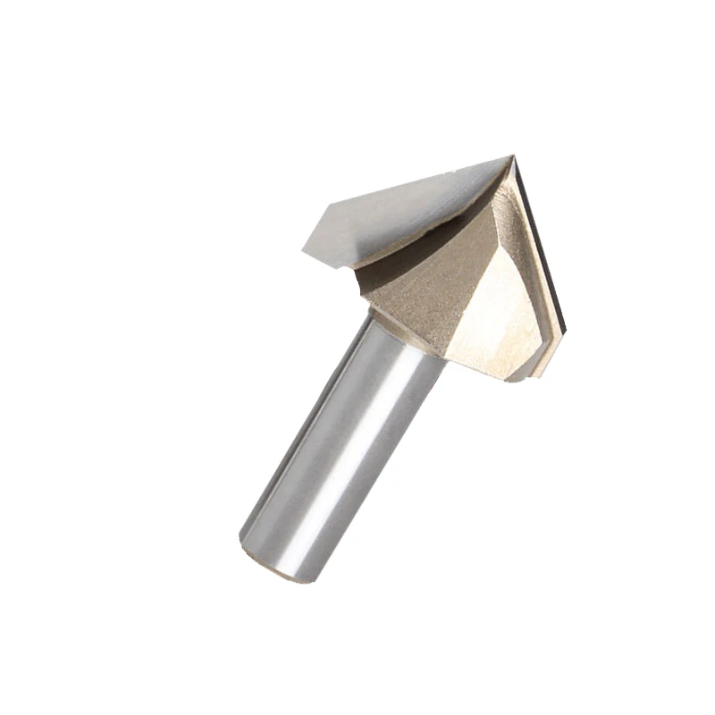

1pc "V"-type 1/2*1-1/2 3D woodworking cutter cnc router bits cutting for wood tools