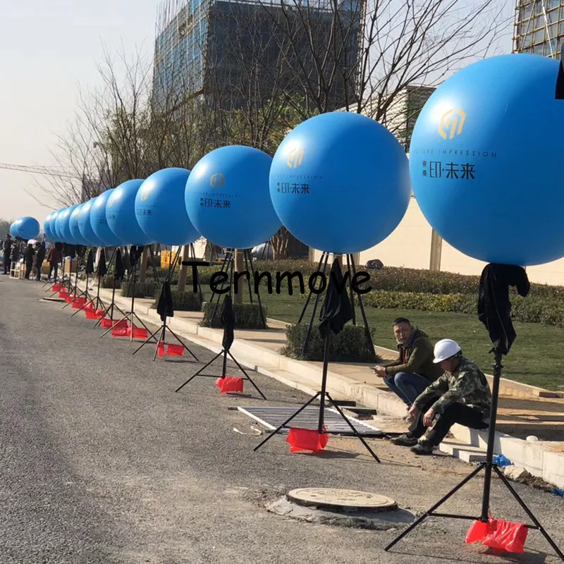 Trépied gonflable RVB pour la publicité extérieure, poteau debout, ballon 4.2 pour la fête rigourde mariage