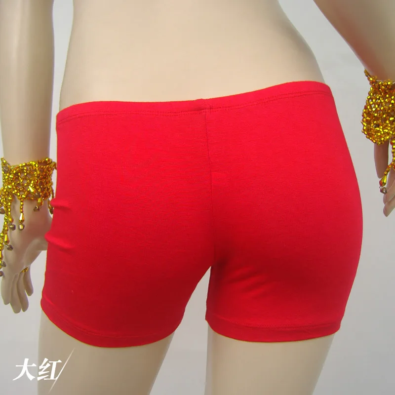 Women Belly Dance Shorts Cotton Safety Underwear Short Pants Tight Leggings 12 Colors Belly Dance Latin Dance Shorts Cotton