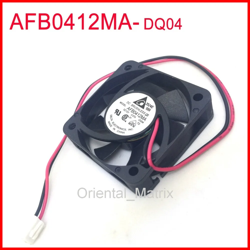 Free Shipping New AFB0412MA-DQ04 DC12V 0.07A 40x40x10mm 4010 Cooler Cooling Fan