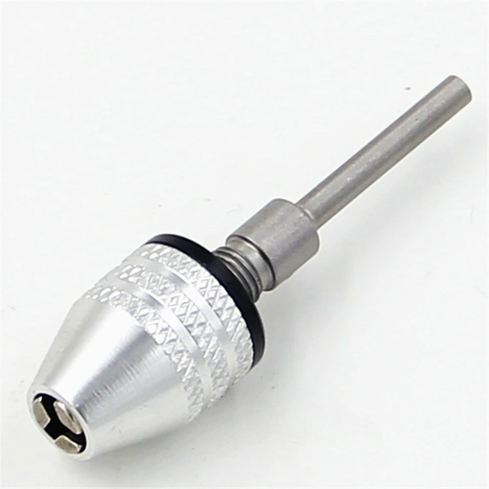 Mini moedor elétrico, 1 peça, 0.3-3.4mm, sem chave, chucks, 3mm, haste para dremel, ferramentas elétricas portáteis, moedor elétrico