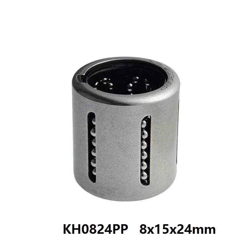 

20pcs/lot KH0824PP 8MM mini linear ball bearings pressing linear bushing For 8mm shaft rail cnc router 8x15x24mm