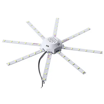 12 W 16 W 20 W 24 W LED lampa sufitowa zmodyfikowane źródło światła Led żarówki 220 V płyta octopus SMD 5730 rury oszczędność energii lampy Plafon