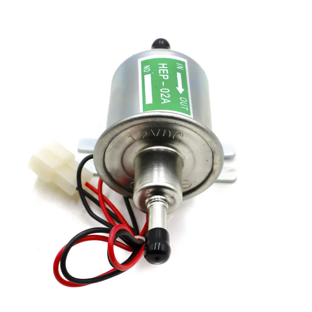 Electric fuel pump Universal Car 12V diesel petro gasoline fuel pump fuel supply low pressure HEP-02A fuel pump types