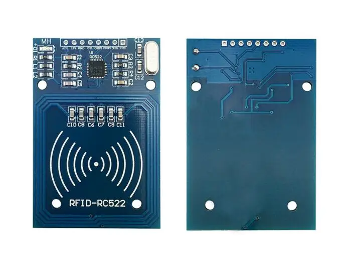 5pcs/lot MFRC-522 RC522 RFID RF IC card inductive module with free S50 Fudan card key chain