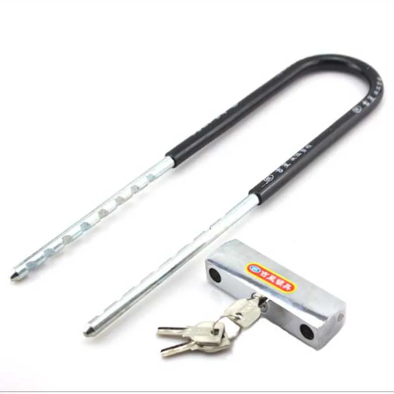 Long U Shape Glass door locks for Bike Key Lock, Candado Bicicleta Safe, Anti Theft Mountain motorcycle lock