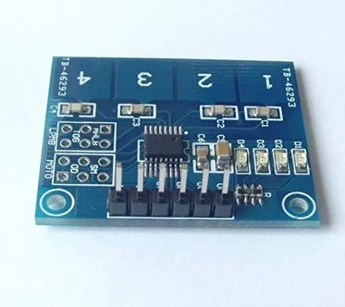 TTP224 4-Kanal Kapazitiven Touch Schalter Digital Touch Sensor Modul