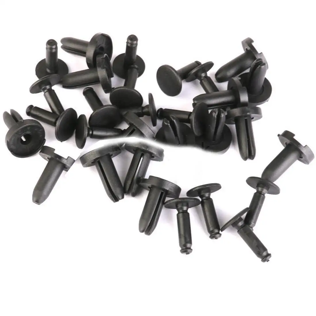 10Pcs Black Push-Type Retainer Fasteners Replacement 90467-07188 For Toyota Camry Tundra 4Runner 2002 - 2010 2011 2012 2013 2014