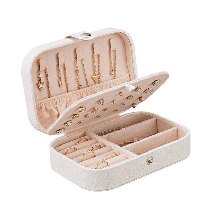 Makeup Tools Cosmetic Box Pochette Maquillage Eyelash Lipstick Box Multi-function Travel Jewelry Earring Organizer Dropshipping