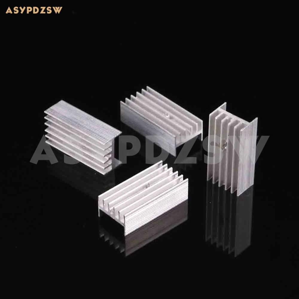 60 PCS/Bag Full aluminum Type-I electronic heat sink Diode Transistor Chip 30*15*10 radiator For TO-220