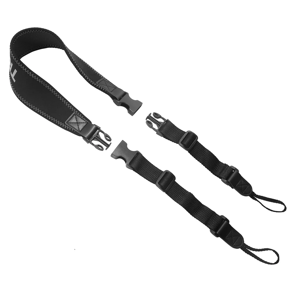 Super Comfort Neoprene Neck Straps Field Repair Buckle Lightweight Adjustable Length Strap for Binoculars Cameras