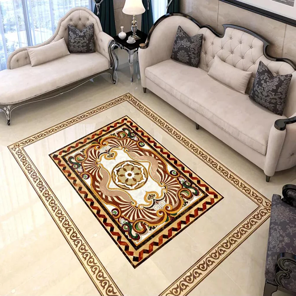 3D Floor wallpaper Marble type Floor Picture