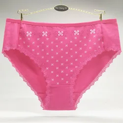 Hot Selling 1pc/lot Big Yards 2XL/3XL/4XL Ladies Underwear Women's Panties Large Size Wholesale Cotton Briefs Mummy Pants 89219