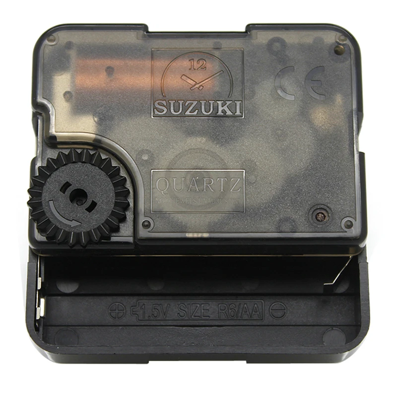 Su HS88 Silent Plastic Mechanism For Wall With 9107 Gold Hands Accessory Diy Quartz Clock Movement