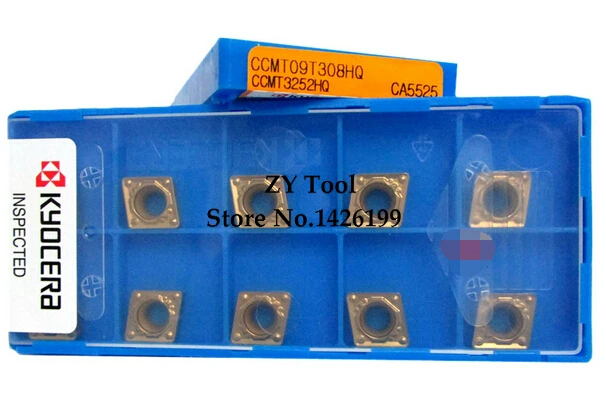 

Free shopping! 10PCS CCMT09T308HQ CA5525 lathe cutting tools CNC blade alloy carbide cutting tool carbide inserts