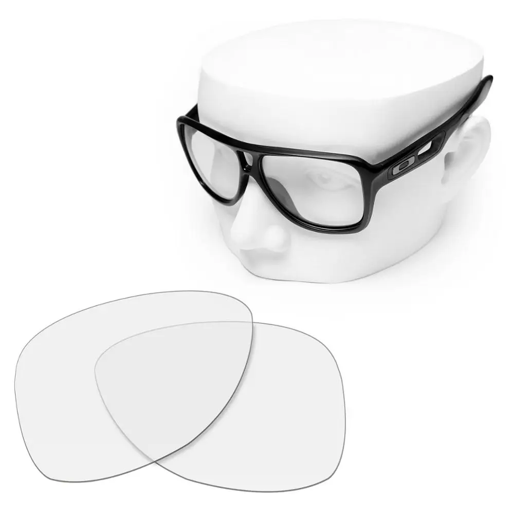 

OOWLIT Replacement Lenses of HD Clear for-Oakley Dispatch 2 OO9150 Sunglasses