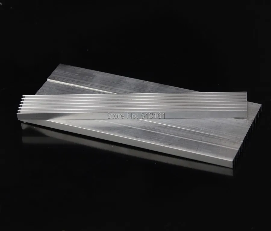 5pcs/lot 150x20x5mm Aluminum Heatsink For LED IC Chip Heat Sink 150mm