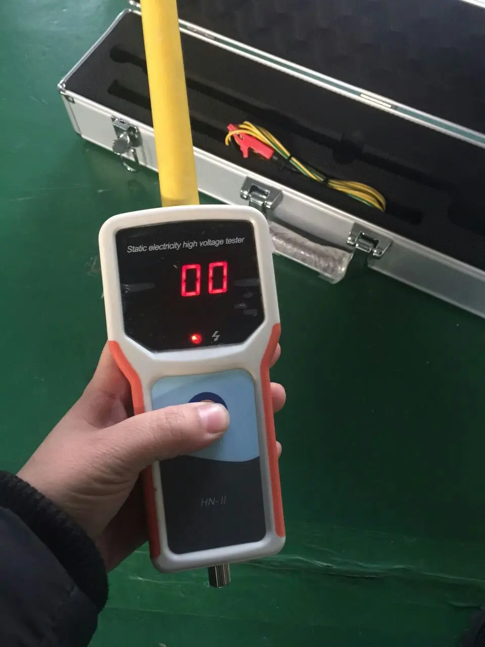 Testador de Alta Tensão de Eletricidade Estática hv Teste Eletrostático para Pistola e Máquina de Revestimento em pó
