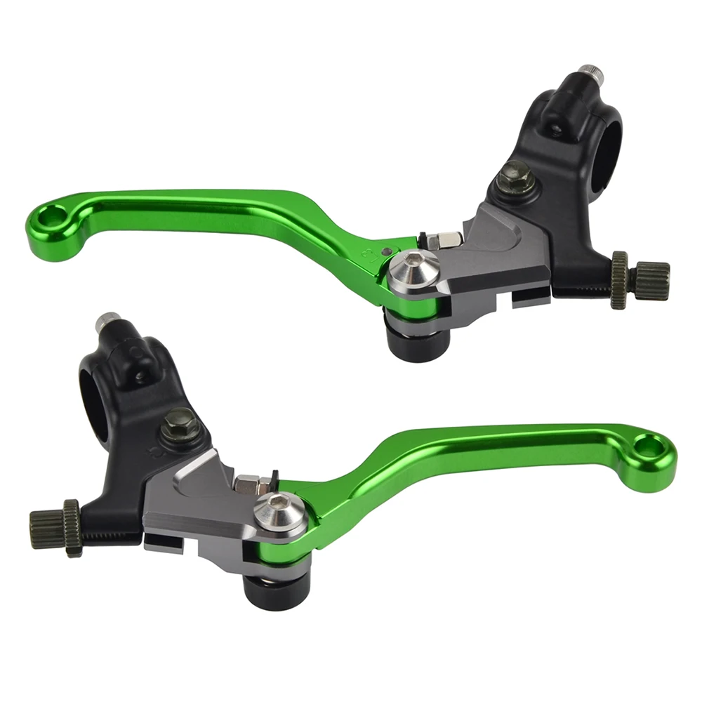 CNC Short Brake Clutch Lever For Kawasaki KD KDX KE KX KM 60 80 100 125 175 250 KX125 KX250 KX400 KX450 KLX250 KDX200