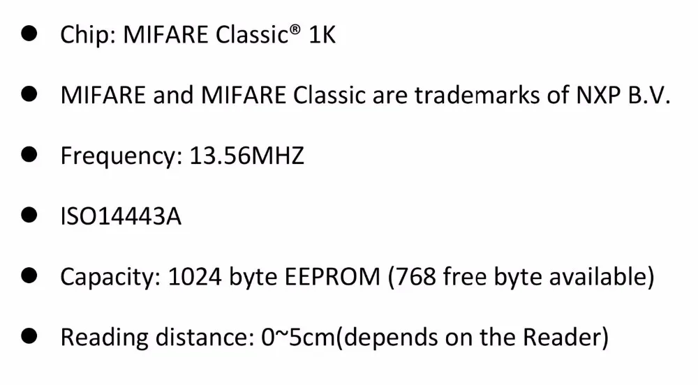 2PCS New Design 13.56MHZ ISO14443A MIFARE Classic 1K black NFC Silicone rfid wristband