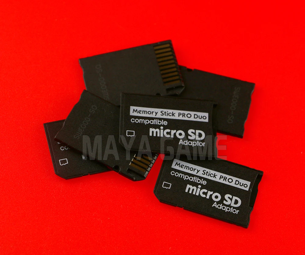 30 قطعة/الوحدة مايكرو SD TF إلى ميموري ستيك برو ديو MS متوافق ل PSP 1000 2000 3000 psp1000 2000 3000 بطاقة فتحة محول محول