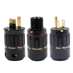 MPS Mains AC Power Socket Connector Hercules W M Shucko EU AU US IEC320 Male Female Electric Power Plug Inlet Outlet AC250V 16A