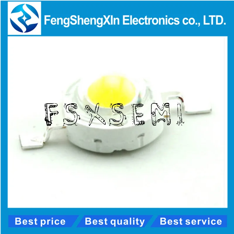 1W white CREE High Power LED 6500-700K Light-Emitting Diode LEDs Chip SpotLight DownLight Diodes Lamp Bulb For DIY LED