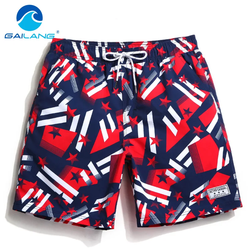 Gailang Brand Men's Board Shorts Beach Swimwear Swimsuits Quick Drying Plus Big Size Active Sweatpants Men Short Bottoms Jogger