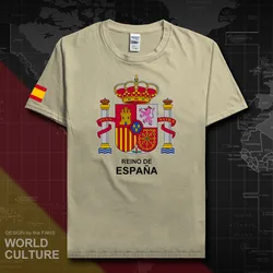Kingdom of Spain Espana t shirt man 2018 t-shirts cotton nation team cotton meeting tees fitness ESP Spanish Spaniard new 20