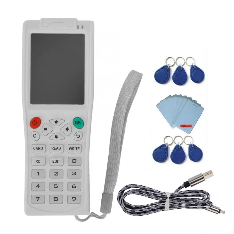 Newest iCopy8 with Full Decode Function Smart Card Key Machine RFID Copie/Reader/Writer Duplicator