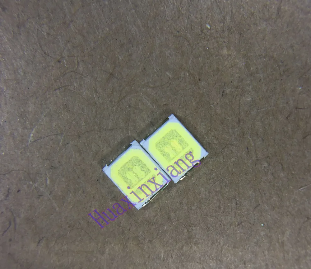 100PCS/Lot  3528 SMD LED 2835 6V Cool White 1.5W 2.8*3.5 For Jufei TV LCD Backlight Application