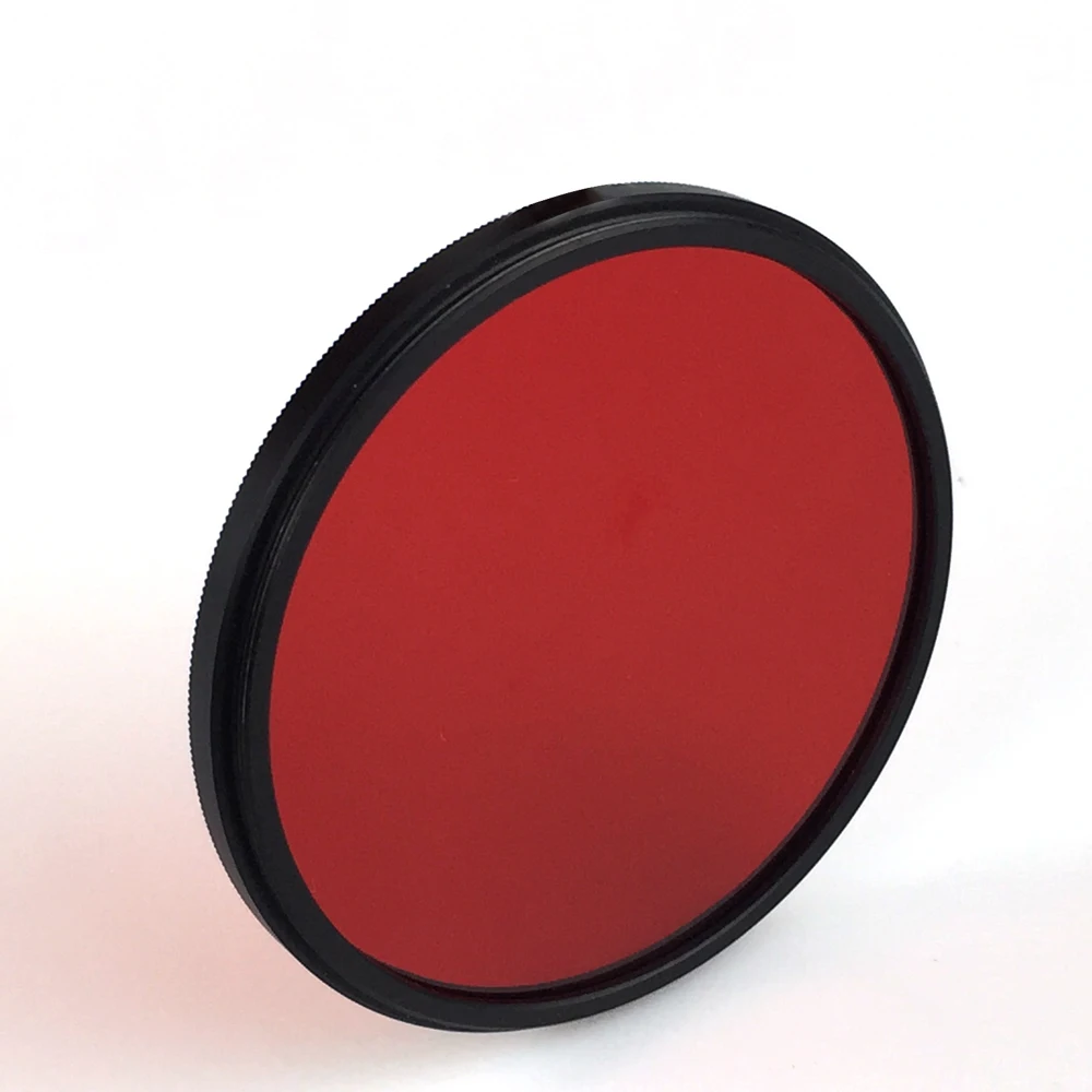 67mm Circular Polarizer Camera Red Filter Color Light Remedy Underwater Diving Lens Conversion With Thread Mount