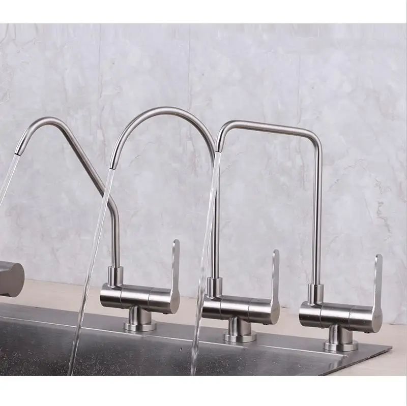 Can lay down folding drinking water filter tap put down kitchen faucets easy open window sink faucet