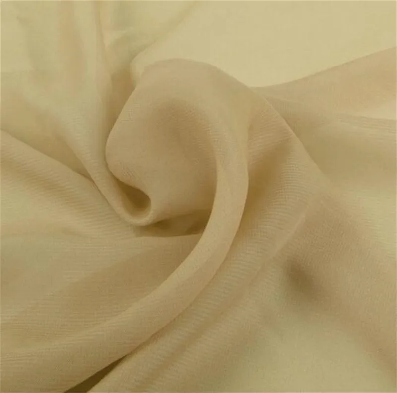 Tela chiffon 1.5 m x 1 m, forro do vestido de casamento, saia, decoração do partido, material do tule