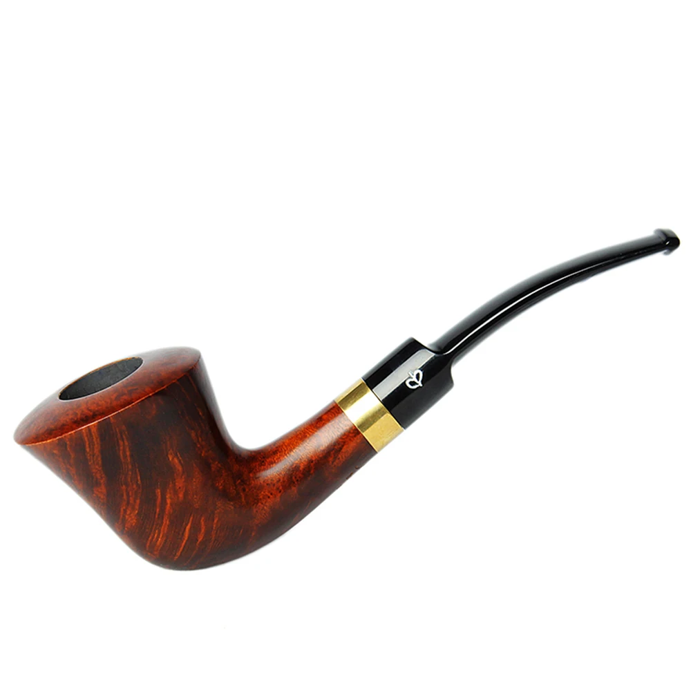 Newbee Briar Tobacco Pipes  Wooden tobacco Smoking pipe with 9 mm Activated Carbon Filters Pipe Accessories aa0012-aa0067