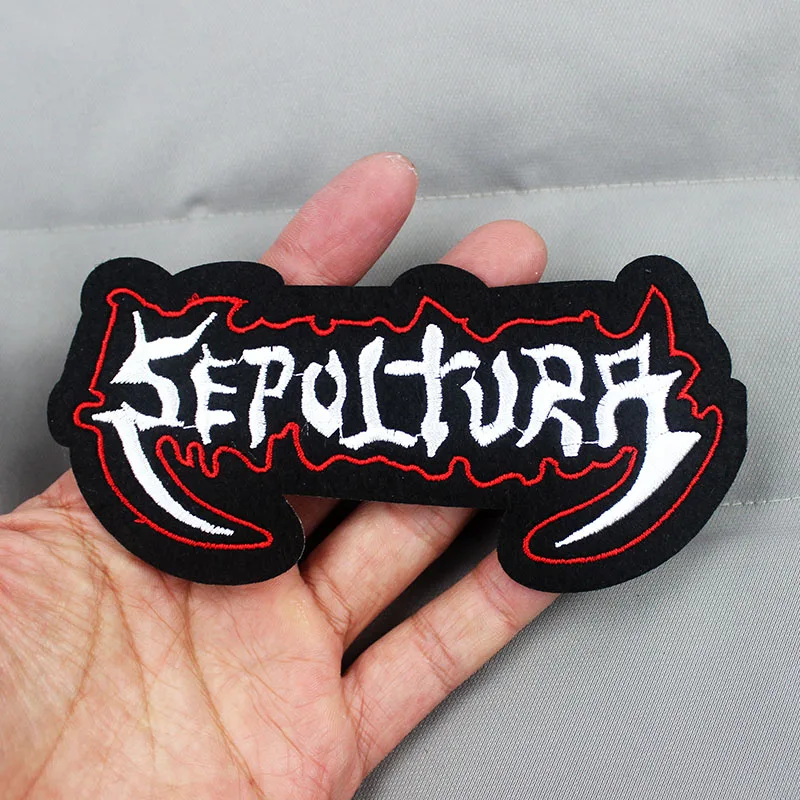 Fashion Cool Rock Music Band Patches Embroidery for Clothes Iron on Apparel DIY Stickers for Jackets Backpack Badges