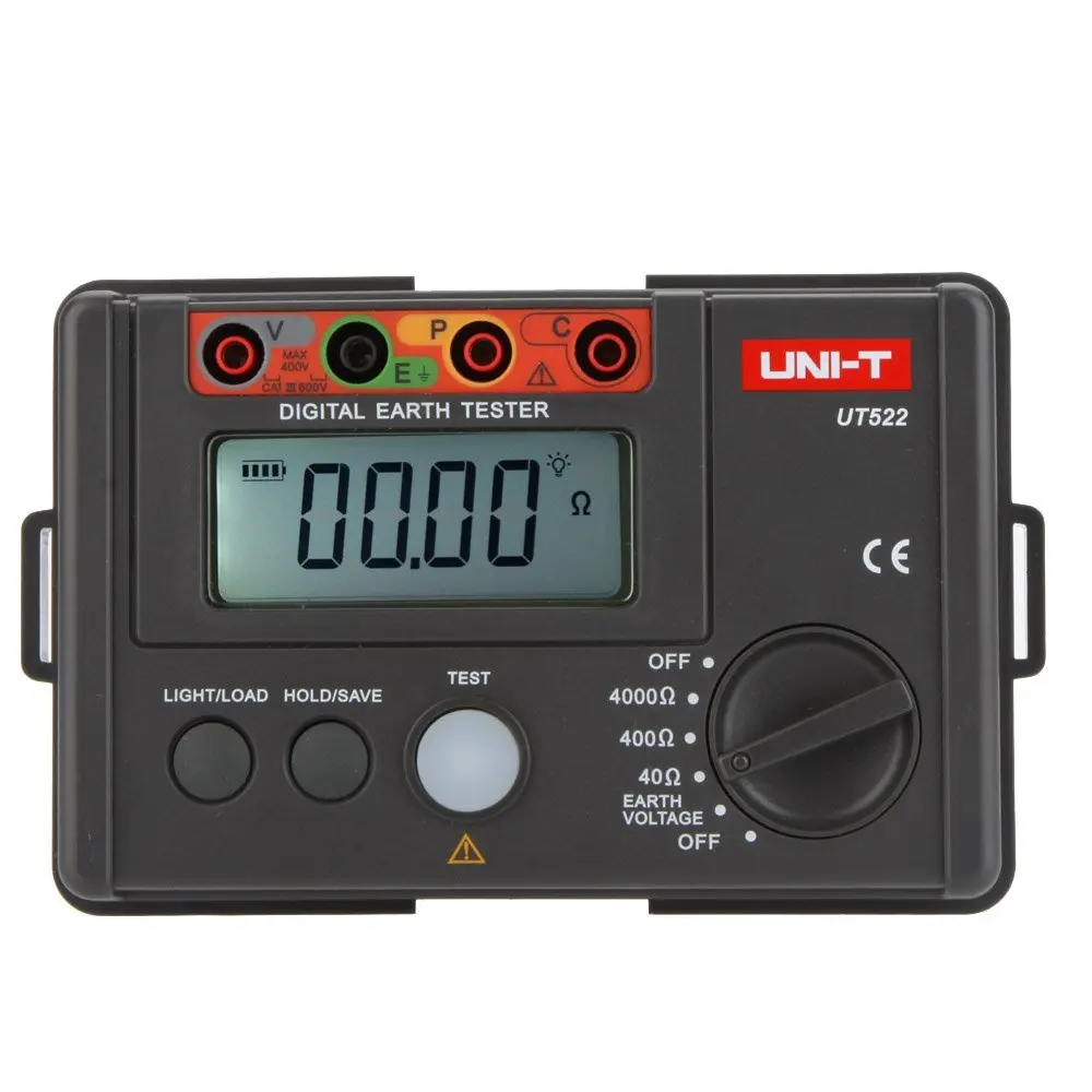 UNI-T UT522 Digital Earth Ground Resistance Tester  AC Earth  Insulation Resistance Tester