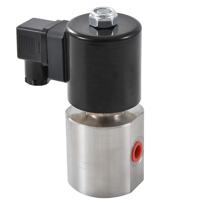 Normally Open Stainless Steel Material Solenoid Valve DN2~3, 1/4