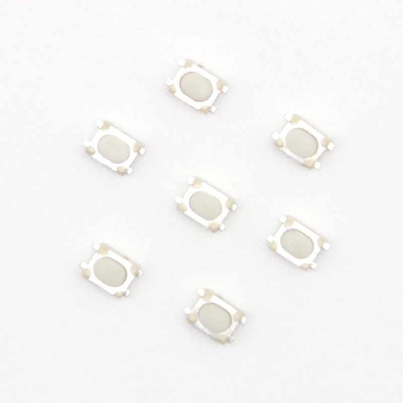 50pcs/lot SMT 3x4x2.5MM 4PIN Tactile Tact Push Button Micro Switch G75 Self-reset Car Remote Control Switch