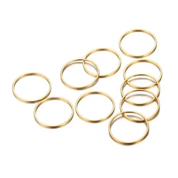 10Pcs/lot  Wholesale Stainless Steel Round Circle Charm Pendants Geometry Round Charms Fit DIY Jewelry Making Accessories