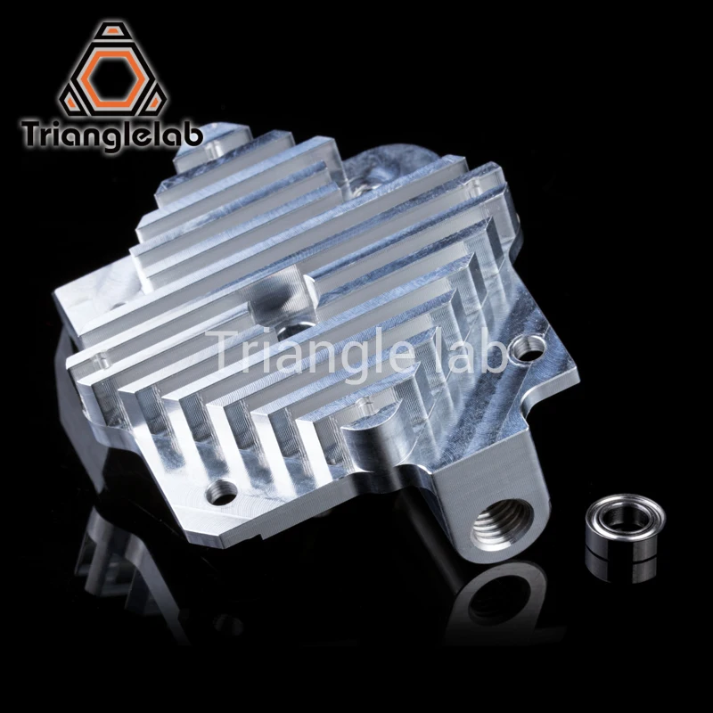 Trianglelab 3d printer parts 1.75/3mm aluminum Titan Aero extruder Upgrade Kit 12V/24V fan Free shipping reprap  mk8 i3