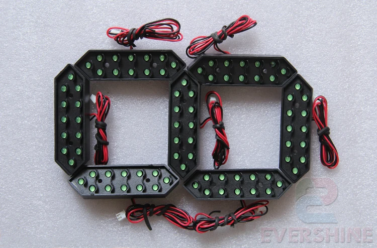 8 teile/los 8 "Im Freien Rot Farbe LED Digital Gas Station 7 Segment LED Zeichen Digitale Zahl Modul