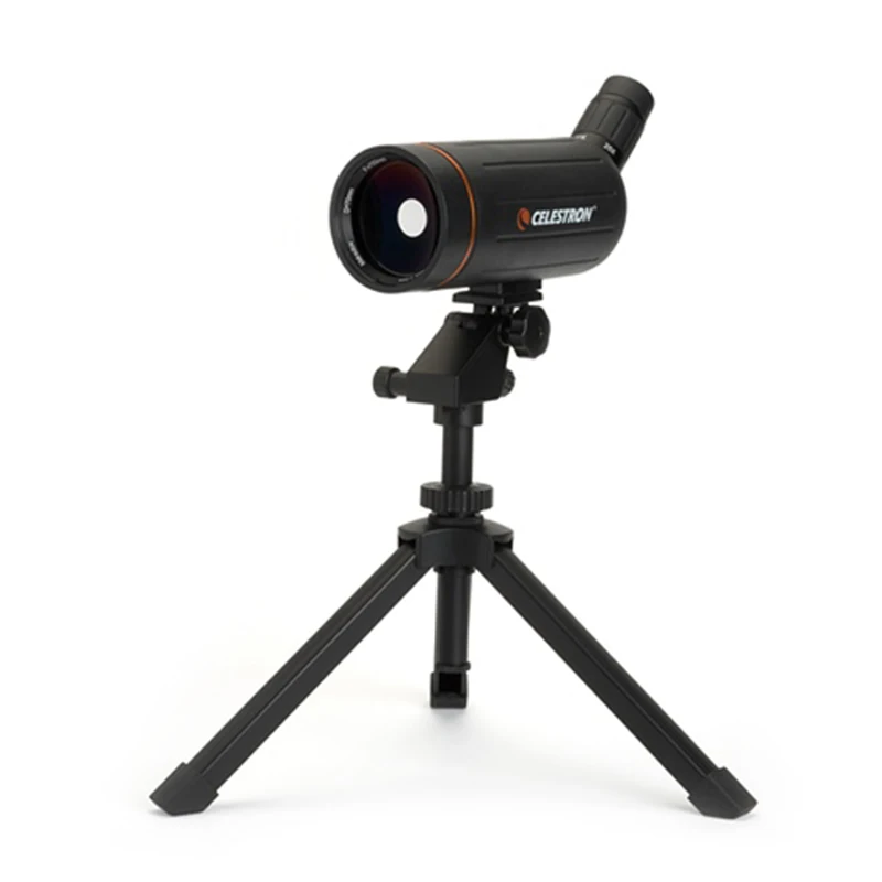 Celestron C70 Mini Mak Spotting Scope 25-75x Teleskop Daya Tinggi Multi-lapis Jumelles untuk Berburu Hiking Berkemah Perjalanan