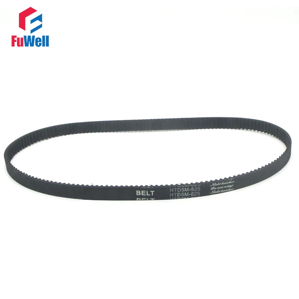 

5M Drive Timing Belt 810/815/825/830/835/850/860/890/900/920-5M 5mm Pitch 15/20/25mm Width HTD Synchronous Round Rubber Belt