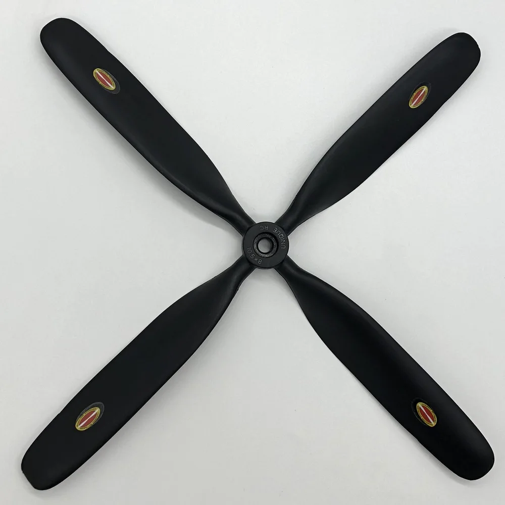 10.5x8 4-Blade Propeller for Hookll Electric RC Plane PC-9 T-6